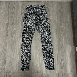 Lululemon Align Pant II Urban Block Ice Grey Black 25”